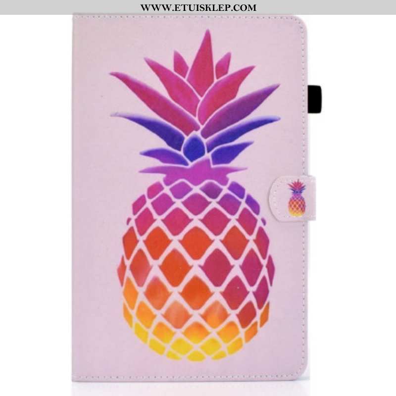 Etui Folio do iPad 10.9" (2022) Kolorowy Ananas